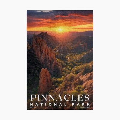 Pinnacles National Park Jigsaw Puzzle, Family Game, Holiday Gift | S10 - image1